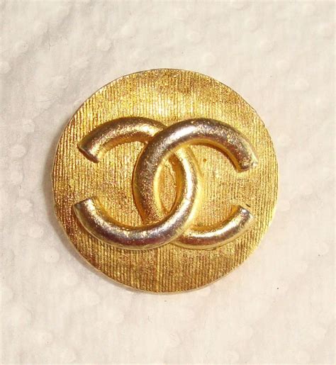 vintage coco chanel buttons|chanel vintage button.